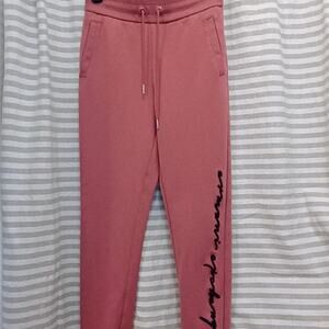 Armani Exchange AX Sweatpants - Women's XS Dusty Rose